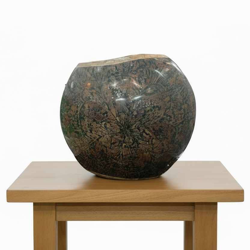 TUM - BALITA VASE HATSHELL & CAPIZ SHELLS