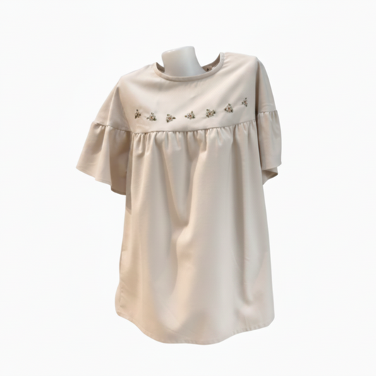 ELLE - EMBROIDERED BLOUSE