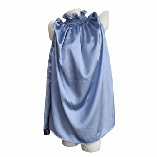 ELLE - NIGHT DRESS W/SMOCK SPAGETTE